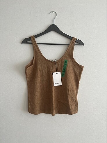 Pull and bear keten kahve/camel atlet xs