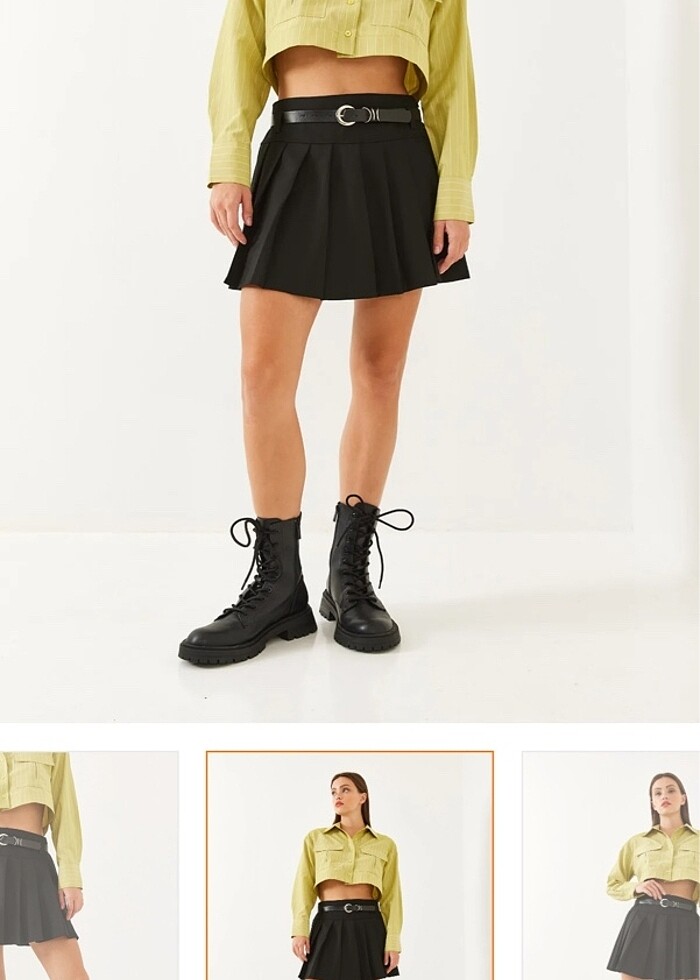 Şort etek
 - Görsel 4