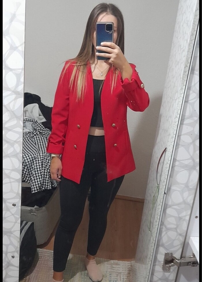 Blazer ceket - Görsel 2