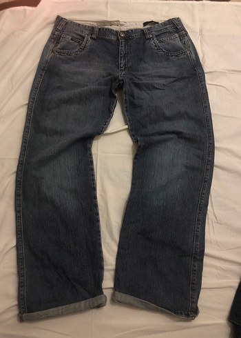 DSquared2 Koyu Mavi Rahat Kesim Denim Jean