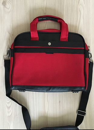 s Beden kırmızı Renk Plm laptop çantası 15