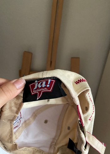 Diğer Pamuklu Beyaz Kadın Şapka Vintage Alman