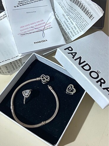 PANDORA KALP BİLEKLİK CHARM YÜZÜK