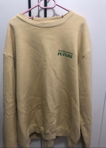 Sarı H&M Sweatshirt - Görsel 2