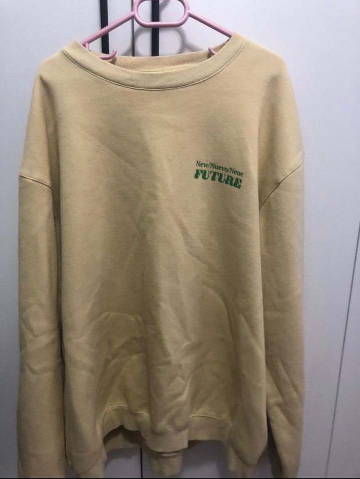 Sarı H&M Sweatshirt - Görsel 2