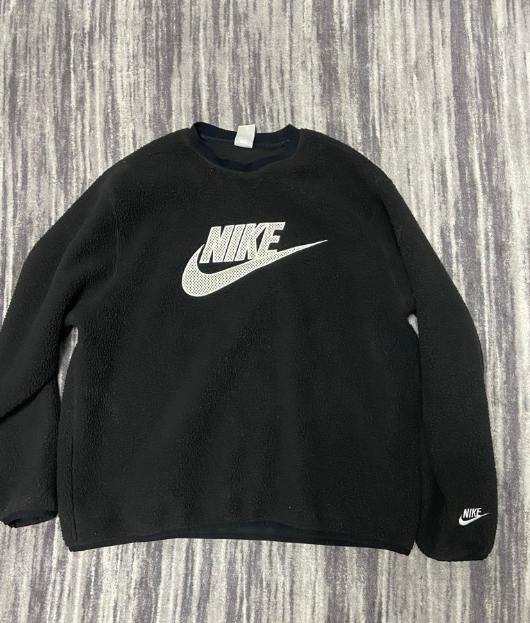 Nike Siyah Oversize Sweatshirt - Görsel 2