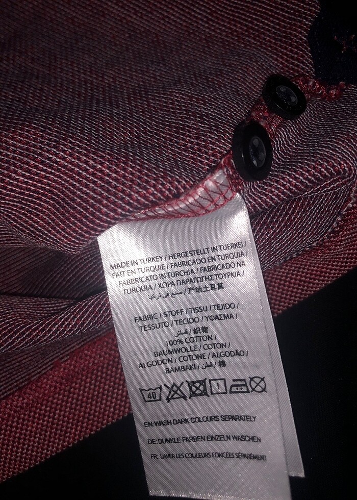 Gant Kırımızı Erkek Polo Yaka - Görsel 3