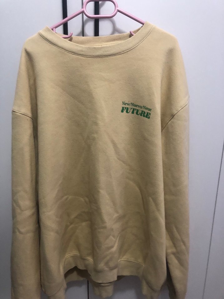 H&M Erkek Sarı Sweat - Görsel 2