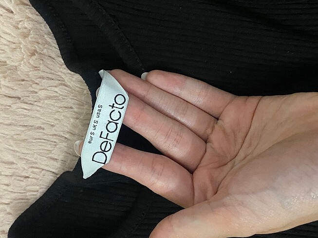 Defacto defacto sirt dekolteli crop