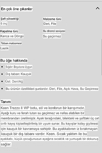 keen footwear kız cocuk kar botu - Görsel 6