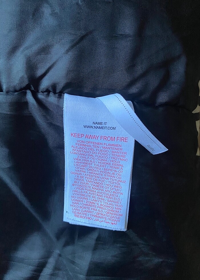 name it marka kiz cocuk mont - Görsel 5