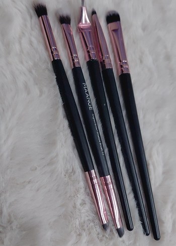 MAANGE 5 Parça Siyah Makyaj Fırça Seti - Görsel 6