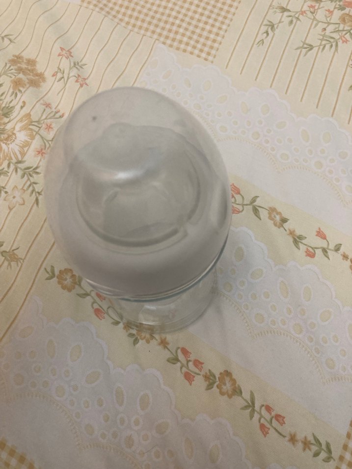 Beyaz Gri Bebek Biberonu - Görsel 2