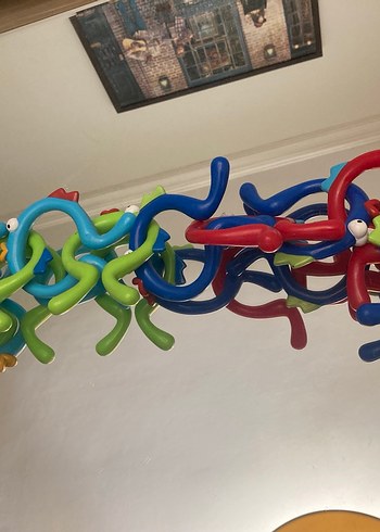 Renkli Diş Kaşıyıcı ve Çıngırak Oyuncak - Görsel 2