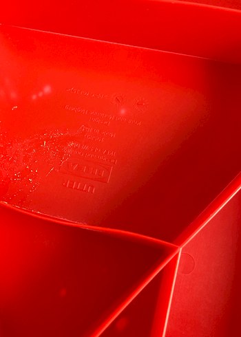 Kırmızı Çocuk Sandalyesi ve Masası - Görsel 3