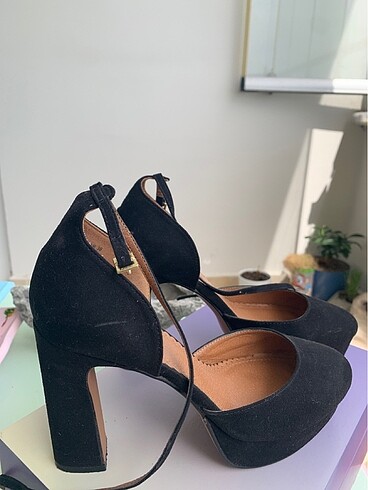 38 Beden H&M ipli topuklu ayakkabı