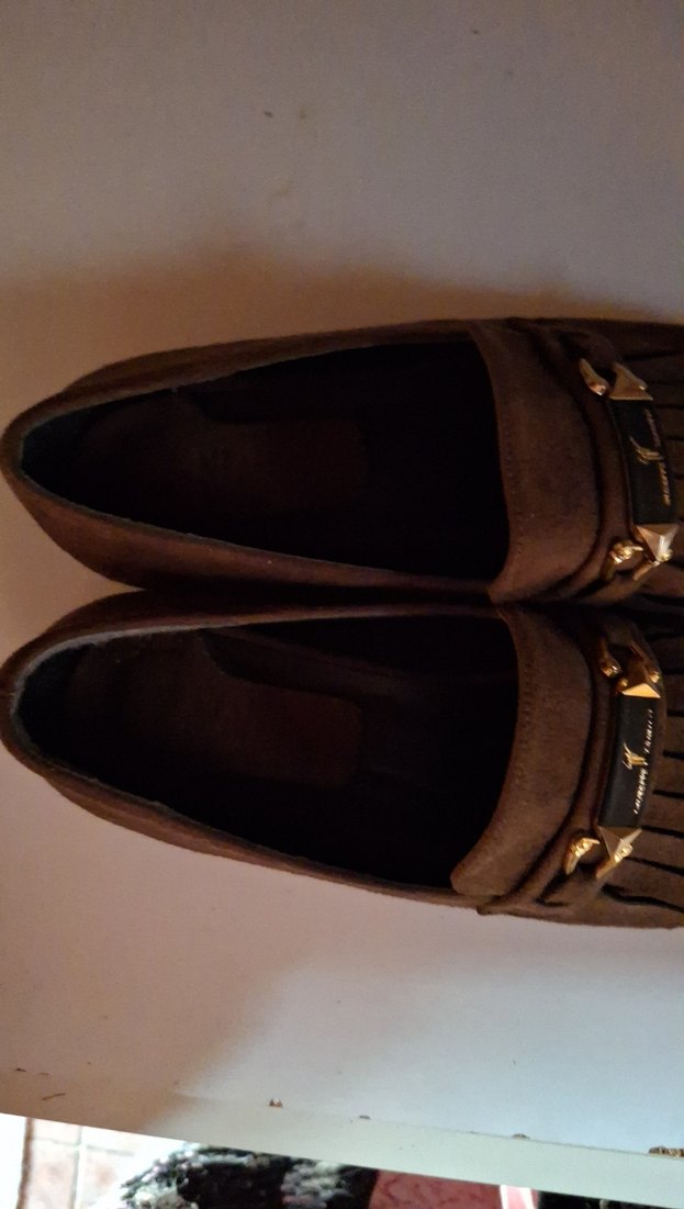 39 no Haki Süet Tokalı Kadın Loafer - Görsel 5