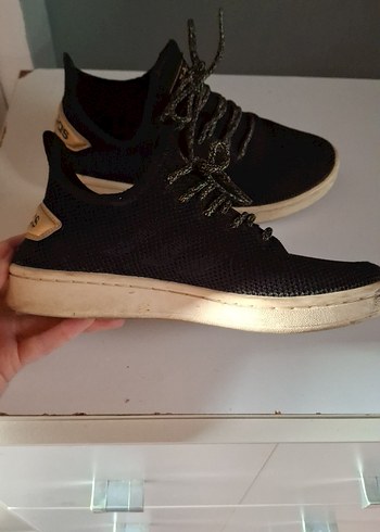 Adidas Kadın Siyah Bağcıklı Spor Ayakkabı - Görsel 4