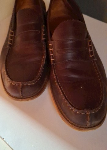 Klasik Kahverengi Deri Erkek Ayakkabı - Görsel 6