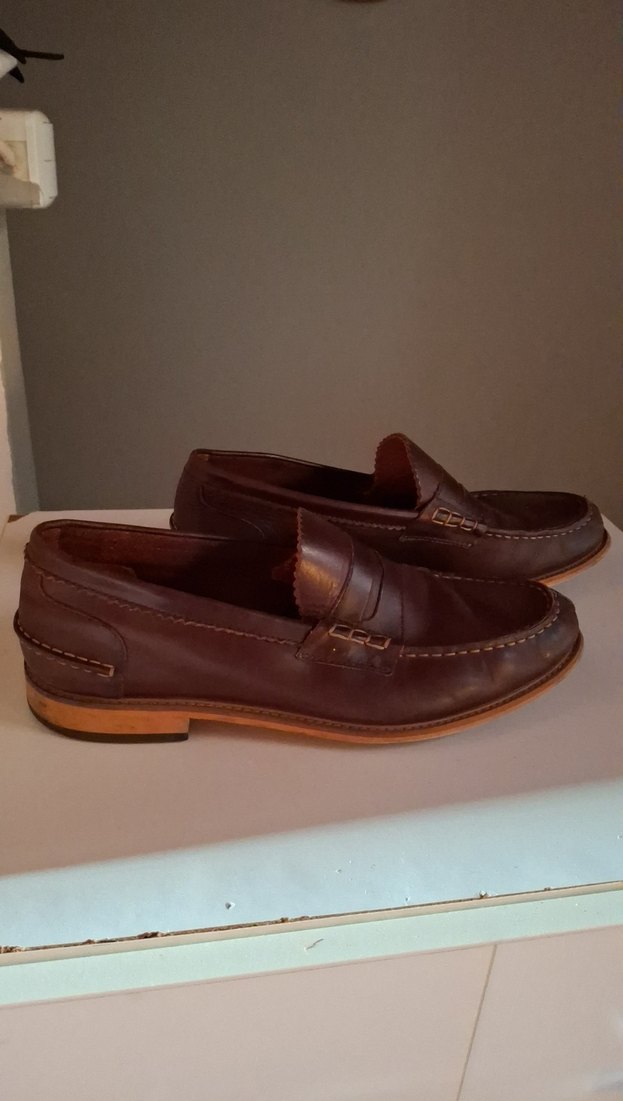 Klasik Kahverengi Deri Erkek Ayakkabı - Görsel 5