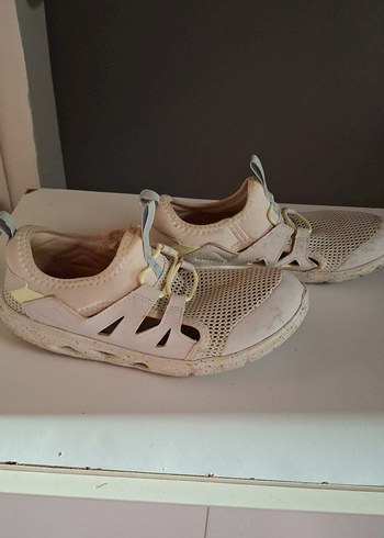 Bej spor
 lastikli çok hafif, rahat yürüyüş günlük ayakkabı - Görsel 2