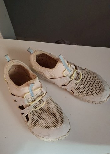 Bej spor
 lastikli çok hafif, rahat yürüyüş günlük ayakkabı - Görsel 3