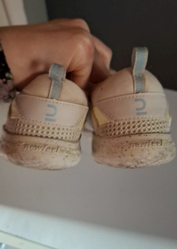 Bej spor
 lastikli çok hafif, rahat yürüyüş günlük ayakkabı - Görsel 4