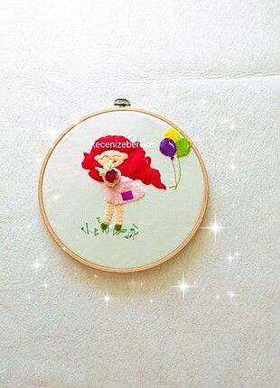Keçe kasnak pano #kece #kasnakpano #duvarsüsü 