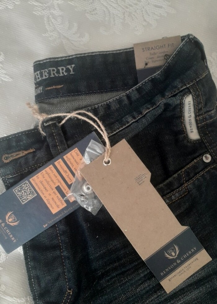 Kot pantolon benson cherry  - Görsel 2