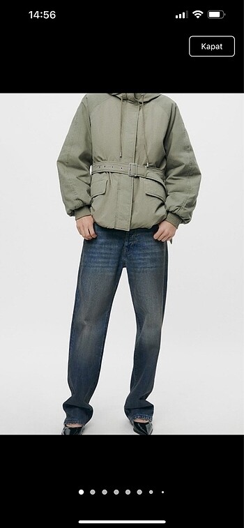 Zara ZARA ETİKETLİ ORJİNAL MONT