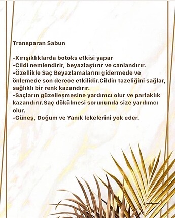 Diğer GANO EXCEL ŞEFFAF SABUN