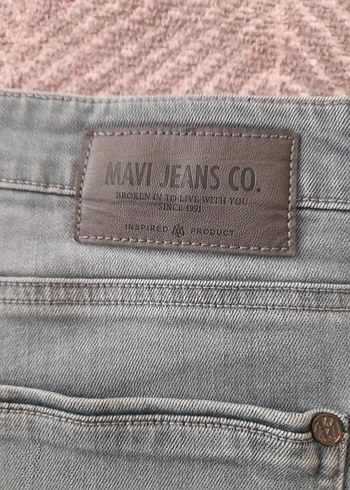 Orjinal 42,44uyumlu Mavi Erkek Kot Şort Bol Kesim - Görsel 8