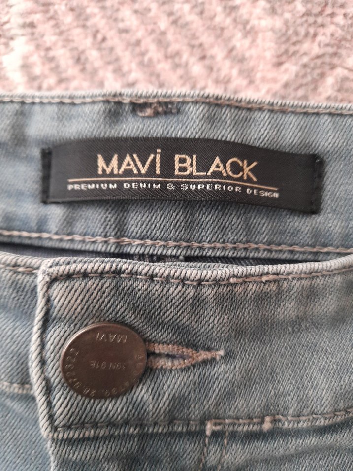 Orjinal 42,44uyumlu Mavi Erkek Kot Şort Bol Kesim - Görsel 2