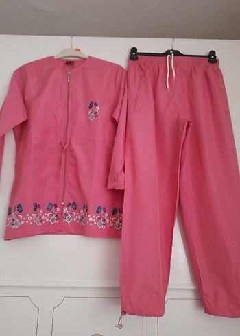 Pembe Nakışlı hasema 3lü Takım - Görsel 4