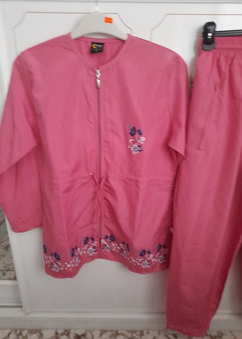 Pembe Nakışlı hasema 3lü Takım - Görsel 3