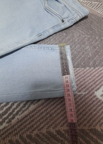 orjinal zara mavi renk32-32beden Rahat Kesim Erkek Kot Pantolon - Görsel 4