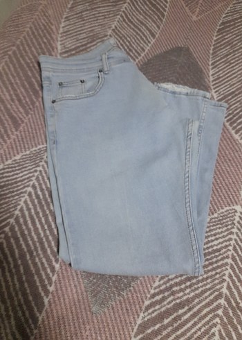 orjinal zara mavi renk32-32beden Rahat Kesim Erkek Kot Pantolon - Görsel 7