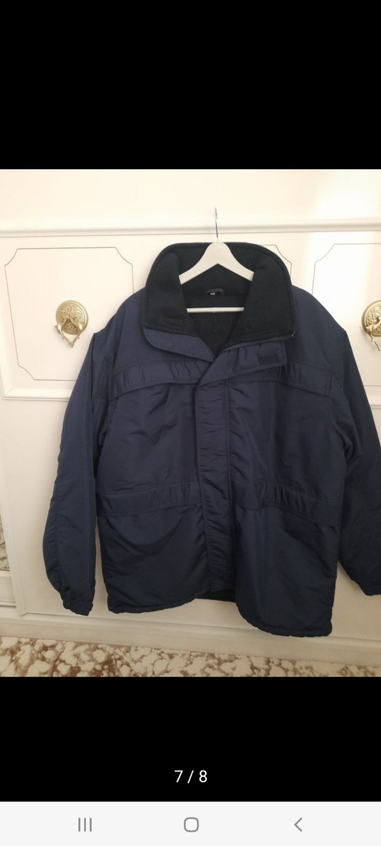 kalın içi polar soğuk geçirmez mont48, 52 arası uyumlu sıfır - Görsel 3