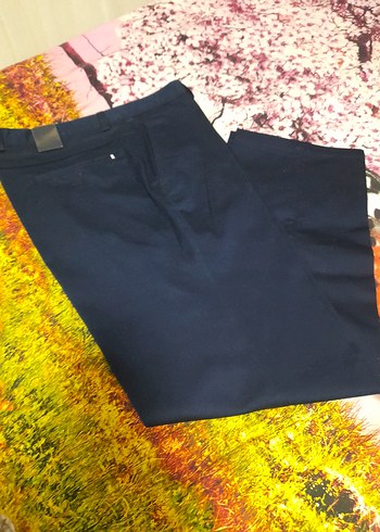 erkek Lacivert 44,46 uymlu Kumaş Pantolon - Görsel 4