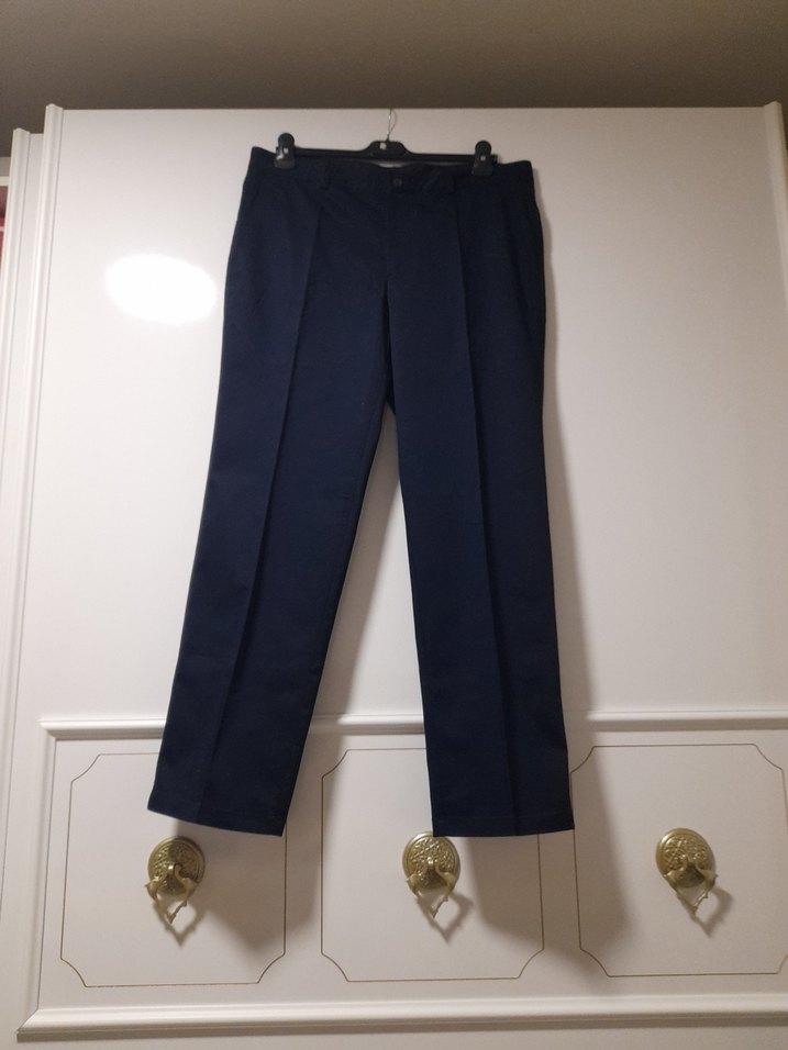 erkek Lacivert 44,46 uymlu Kumaş Pantolon - Görsel 3