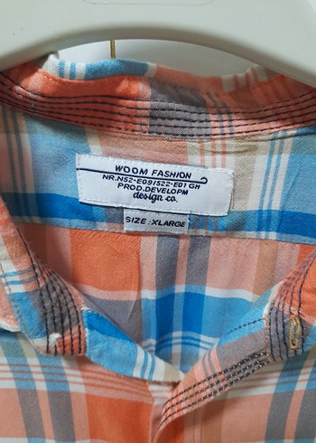 Erkek gömlek 44,46uyumlu Kısa Kollu Kareli Gömlek - Görsel 5