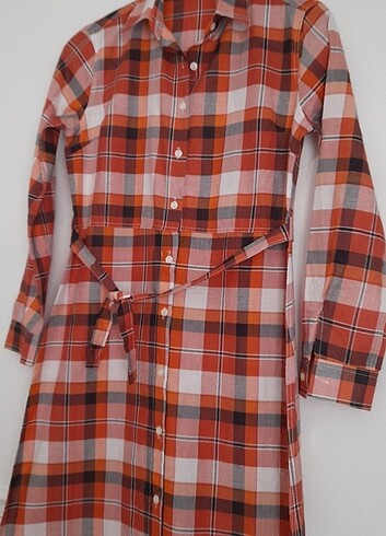 Gömlek elbise M-L uyumlu sıfır ürün - Görsel 3