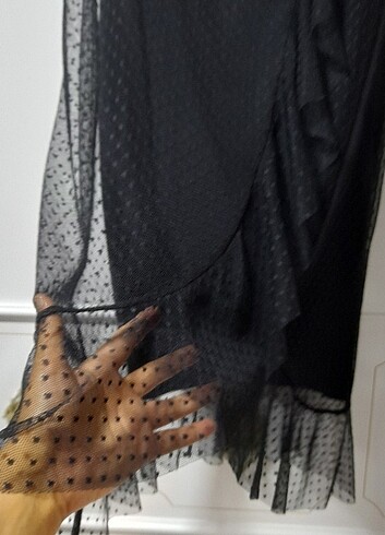 Diz altı kusursuz elbise 42beden - Görsel 4