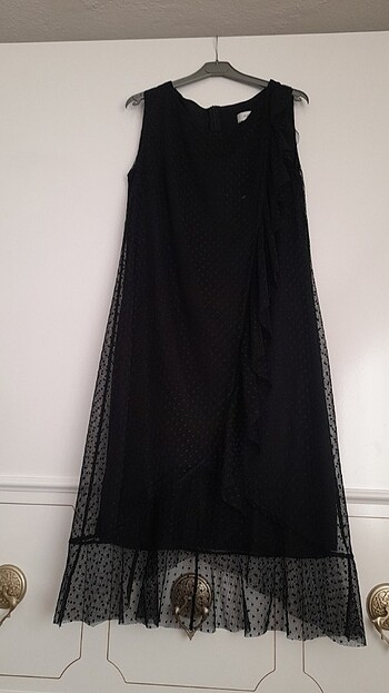 Diz altı kusursuz elbise 42beden - Görsel 14