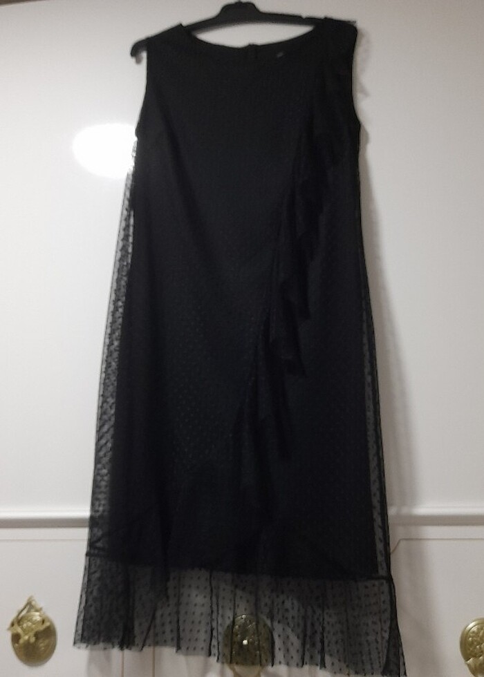 Diz altı kusursuz elbise 42beden - Görsel 3