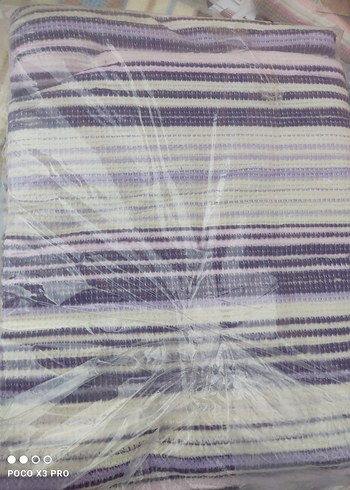 Pastel Çok Renkli Batik Desenli Battaniye - Görsel 8