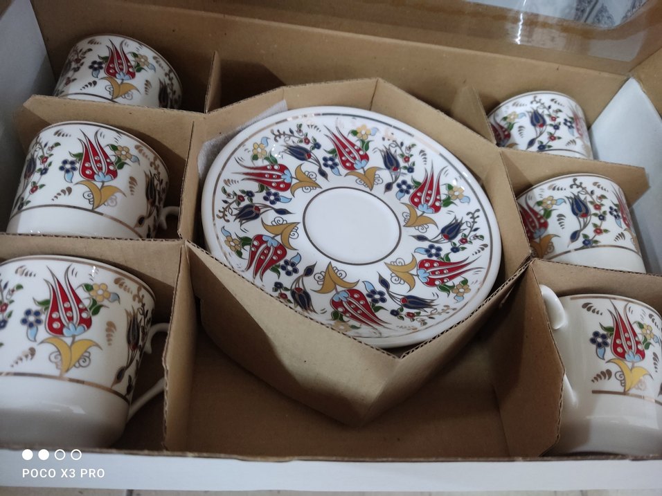 6 li kahve fincanı - Görsel 4