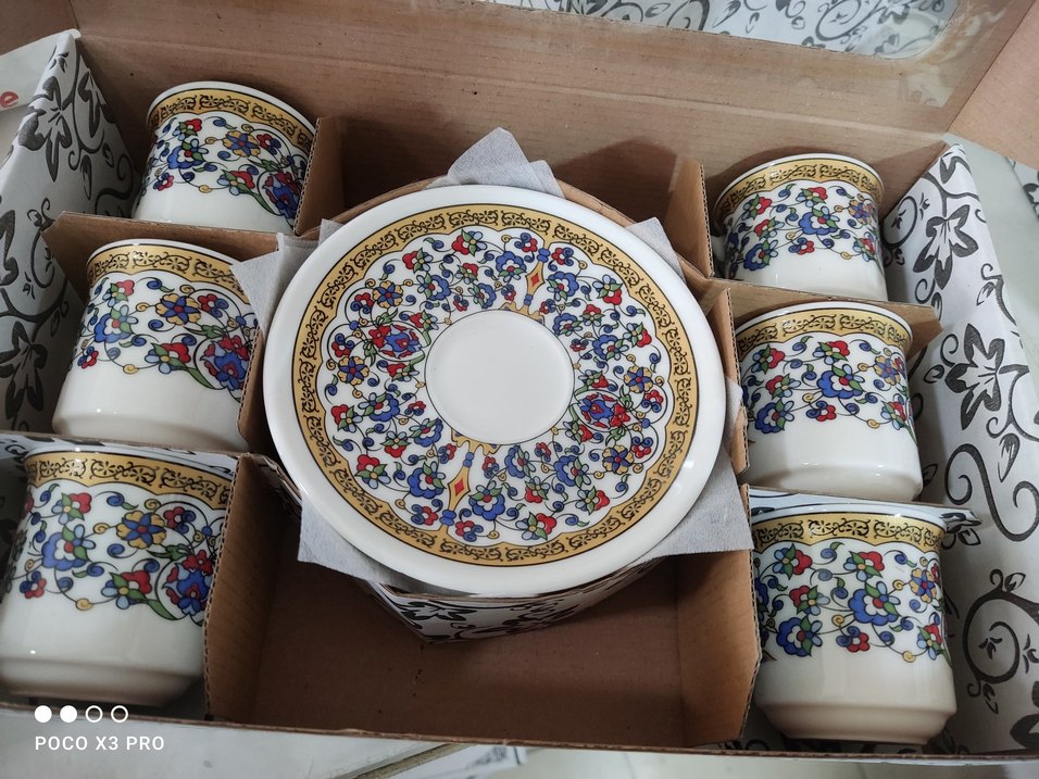 6 li kahve fincanı - Görsel 3