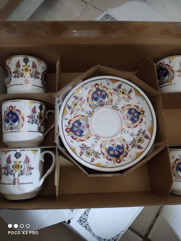 6 li kahve fincanı - Görsel 2