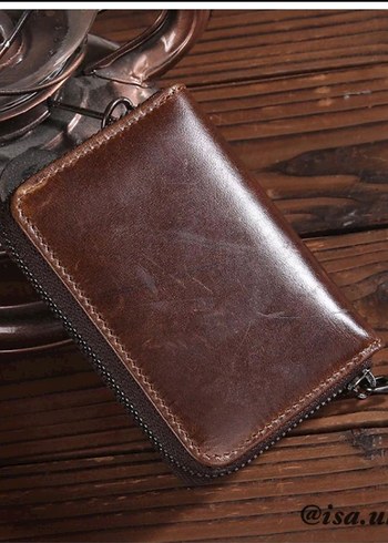 Kahverengi Erkek Deri Cüzdan - Görsel 4